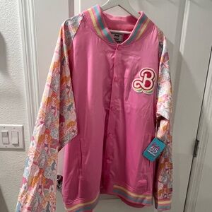 Barbie 65th Anniversary Unisex Bomber Jacket *Exclusive from Loungefly*- 3XL